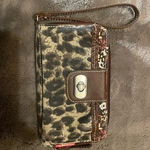 Ladies union bay wristlet wallet